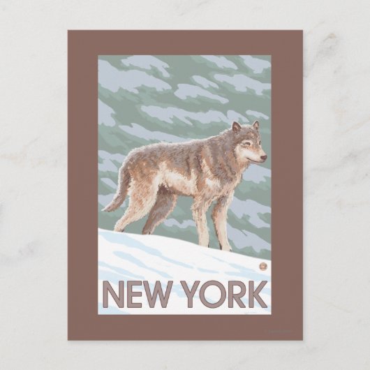 Carte Postale Scène New YorkWolf (Devant)