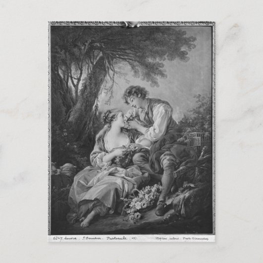 Carte Postale Scène pastorale (Devant)