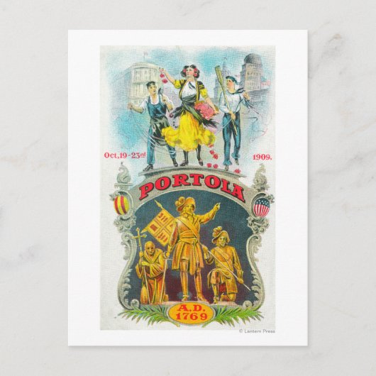 Carte Postale Scène promotionnelle du Festival de Portola (Devant)