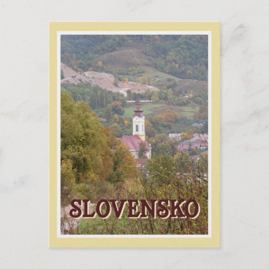 Carte Postale Scène slovaque (Devant)