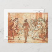 Carte Postale Scène théâtrale (Devant / Derrière)