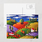 Carte Postale Scène toscane (Devant / Derrière)