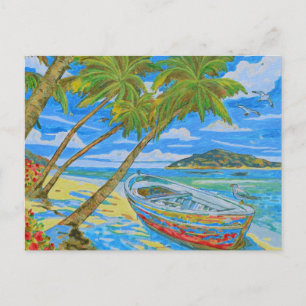 Carte Postale Scène tropicale 2