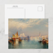 Carte Postale Scène vénitienne par Thomas Moran (Devant / Derrière)