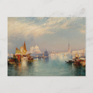 Carte Postale Scène vénitienne par Thomas Moran