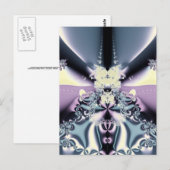Carte Postale Scène violette (Devant / Derrière)