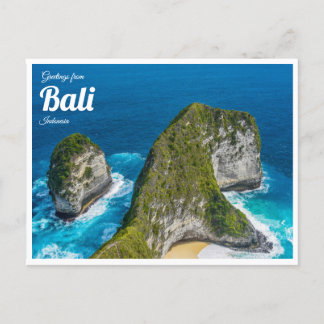 Carte postale Scenery - Nusa Penida Bali Indonésie