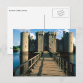 Carte Postale Scènes anglaises, Château de Bodiam, Sussex (Devant / Derrière)