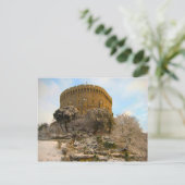 Carte Postale Scènes anglaises, Château de Windsor en hiver (Debout devant)