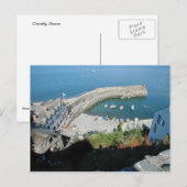 Carte Postale Scènes anglaises, Clovelly, Devon, (Devant / Derrière)