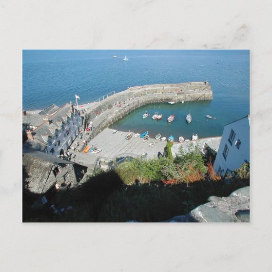Carte Postale Scènes anglaises, Clovelly, Devon, (Devant)