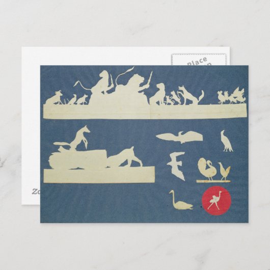 Carte Postale Scènes animales (Devant / Derrière)