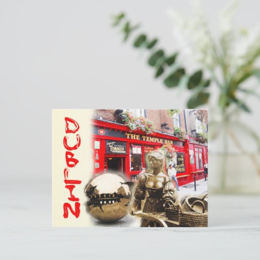 Carte Postale Scènes de Dublin, Irlande (Debout devant)