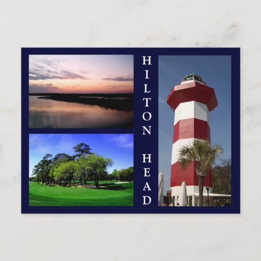 Carte Postale Scènes de Hilton Head (Devant)