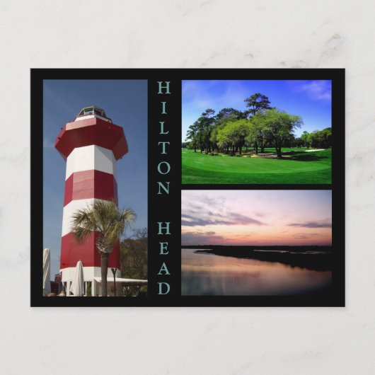 Carte Postale Scènes de Hilton Head (Devant)