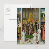 Carte Postale Scènes de la vie de Saint Augustin (Devant / Derrière)