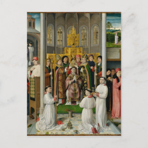 Carte Postale Scènes de la vie de Saint Augustin