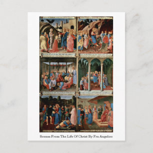 Carte Postale Scènes De La Vie Du Christ Par Fra Angelico