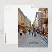 Carte Postale Scènes de la ville de Québec (Devant / Derrière)