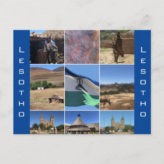 Carte Postale scènes de lesotho