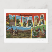Carte Postale Scènes de lettres géantes du NevadaNevada 2 (Devant)