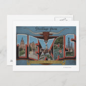 Carte Postale Scènes de lettres TexasLarge (Devant / Derrière)