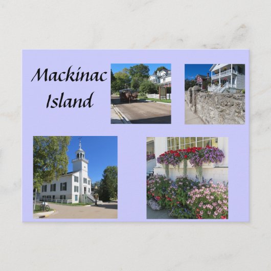 Carte Postale Scènes de Mackinac (Devant)