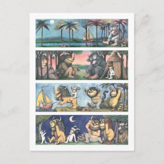 Carte Postale Scènes de 'Où les choses sauvages sont' (Devant)