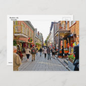 Carte Postale Scènes de Québec (Devant / Derrière)