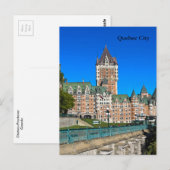 Carte Postale Scènes de Québec (Devant / Derrière)