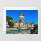 Carte Postale Scènes de Québec (Devant / Derrière)