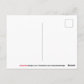 Carte Postale Scènes de rue de Bogotá  (Dos)