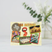 Carte Postale Scènes de San Antonio, Texas (Debout devant)