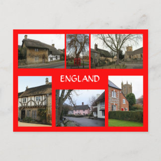 Carte Postale Scènes de villages anglais
