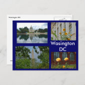 Carte Postale Scènes de Washington DC (Devant / Derrière)