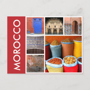 Carte Postale scènes du maroc