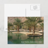 Carte Postale Scènes et images de Terre Sainte d'Israël (Devant / Derrière)