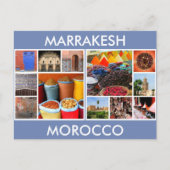 Carte Postale scènes marocaines marrakech (Devant)