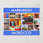 Carte Postale scènes marrakech maroc (Devant)