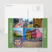 Carte Postale scènes valparaíso (Devant / Derrière)