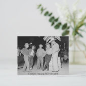 Carte Postale Scènes vintages de Las Vegas Street (Debout devant)