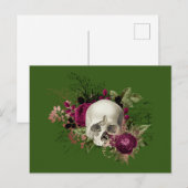 Carte Postale Schädel Totenkopf (Devant / Derrière)