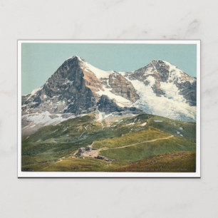 Carte Postale Scheidegg, Mont Eiger et M&ouml ; nch, Obe bernois