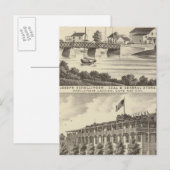 Carte Postale Schellinger Store et Ocean House (Devant / Derrière)