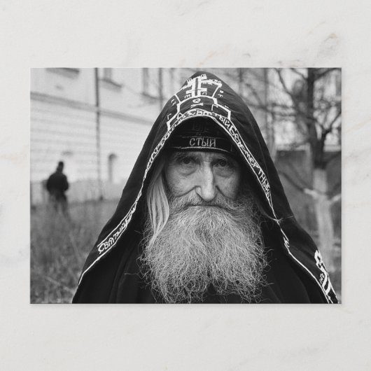 Carte Postale Schéma orthodoxe moine (Devant)