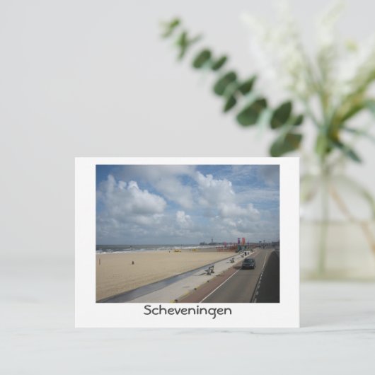 Carte Postale Scheveningen (Debout devant)
