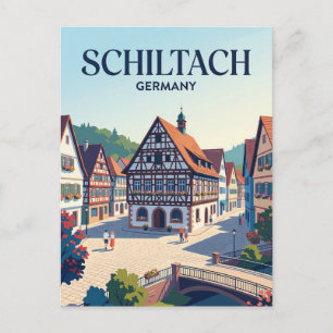 Carte Postale Schiltach Allemagne