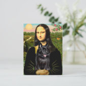 Carte Postale Schipperke 7 - Mona Lisa (Debout devant)