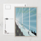 Carte Postale Schladming Vintage/Retro Reklame (Devant / Derrière)