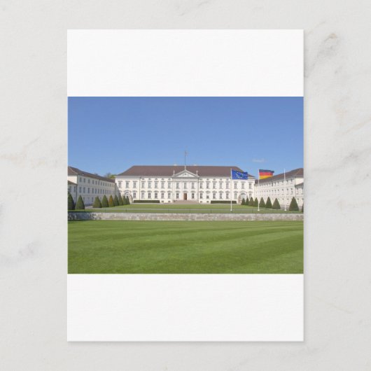 Carte Postale Schloss Bellevue, Berlin (Devant)